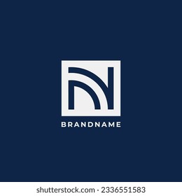 N logotipo e icono