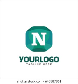 N Letter Brand Design. Real Estate , Property and Construction Logo design for business corporate sign . Vector Logo .