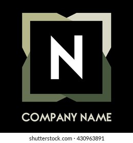 N letter business logo creative  icon design 