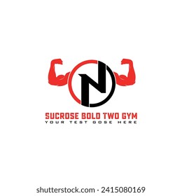 N letter circle logo. N O and O N letter. modern design.vector illustration