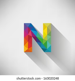 N Letter Design