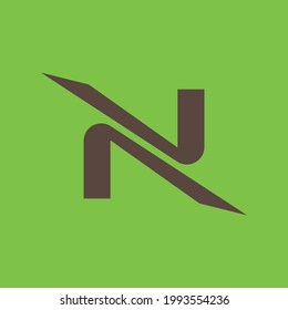 N letter design for your business