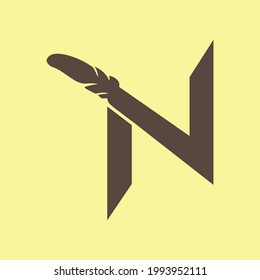 N letter design for your choice