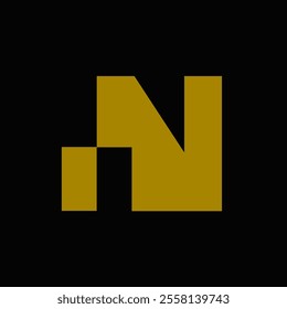 N letter and door icon