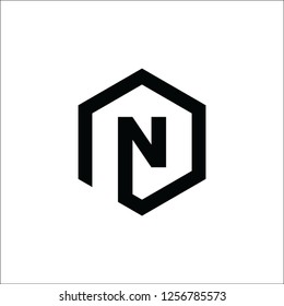 N Letter Hexagonal