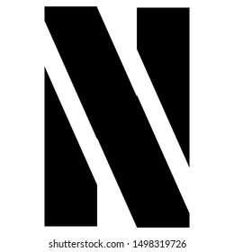 N letter icon  design vector templte