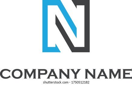 N Letter Lark Logo Design