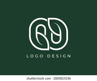 N Letter with Leaf logo. Nature, Organic, healthy, fresh , botanic, botanical Logo Vector.