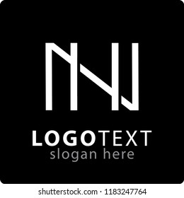 N N Letter Logo