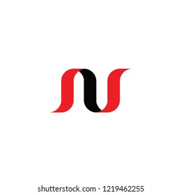 n letter logo