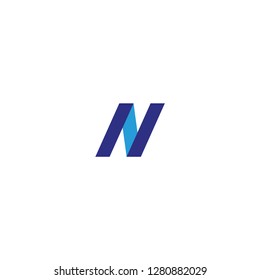n letter logo