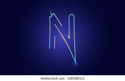 N letter Logo