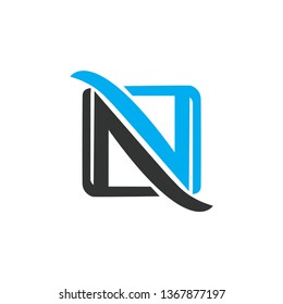 N letter logo