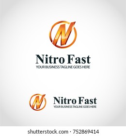 N letter logo 