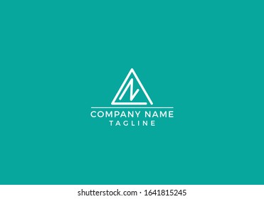 N Letter Logo Abstract Design in Vector Editable File.