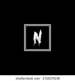N letter logo abstract design
