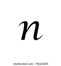 n letter logo. av letter logo