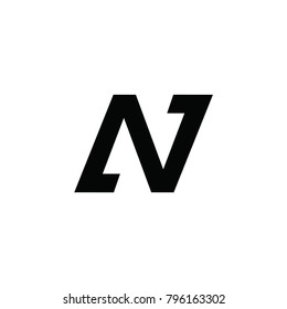 n letter logo. av letter logo