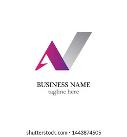 N Letter logo business template vector icon