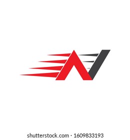 N Letter logo business template vector icon