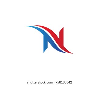 N Letter Logo Business Template Vector icon