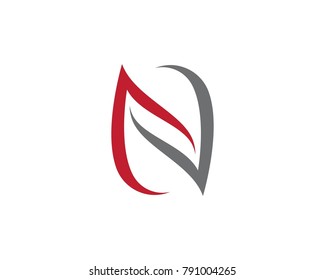 N Letter Logo Business Template Vector icon