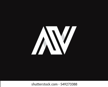 N Letter Logo concept. Creative Line Alphabet emblem design template. Graphic Alphabet Symbol for Corporate Business Identity. Creative Vector graphic element