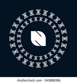 N letter logo design