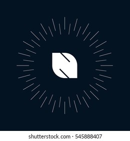 N letter logo design