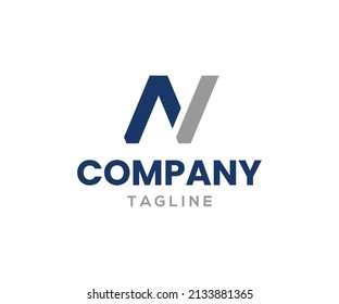 N Letter Logo Design concept