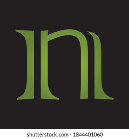 N Letter Logo Design Creative Icon Modern Letters Vector Logo