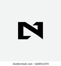 N letter logo design.All elements are fully vector and can be used for both print and web.Colors are easily editable.