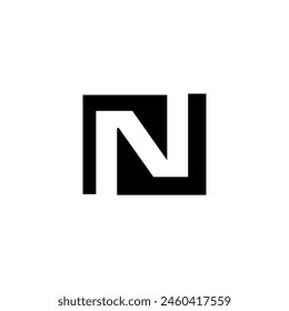 N letter logo design for fashion and beauty and spa company. N letter vector icon. N logo, N