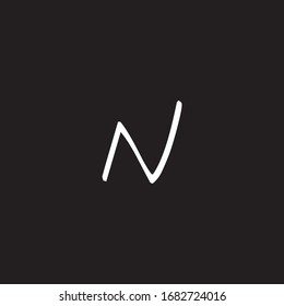 N LETTER LOGO DESIGN AND MINIMALIST LOGO