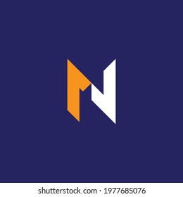 N Letter Logo Design Template 