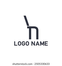 N Letter Logo Design Template Vector Illustration