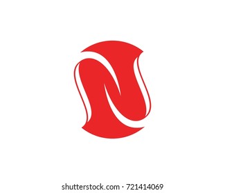 N Letter Logo Design Template