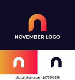 N Letter Logo. N Letter Design Vector for logo, symbol and icon