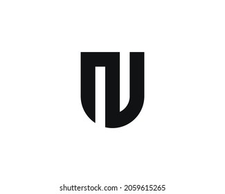 N letter logo design vector template