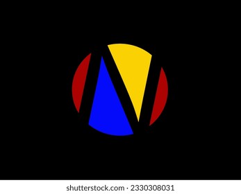 N letter logo design in vector format. easy to edit and customize. 