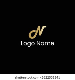 N Letter Logo Design Vector