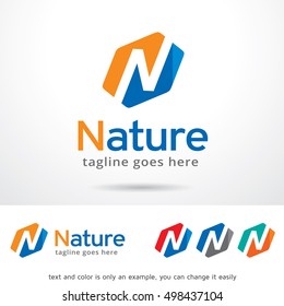 N Letter Logo Design Vector