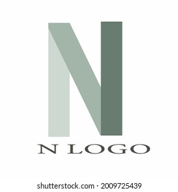 N LETTER LOGO for fashion house and business