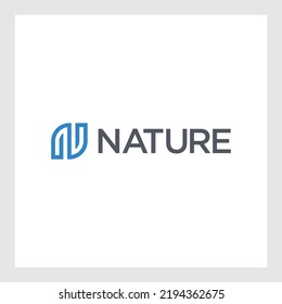 N letter logo . N icon flat design