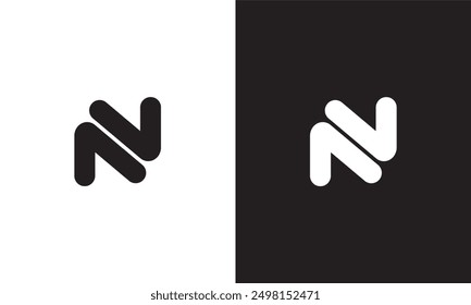 N letter logo premium and unique logo vector logo
