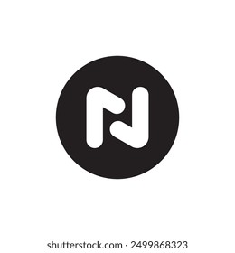 N letter logo premium and unique logo vector logo