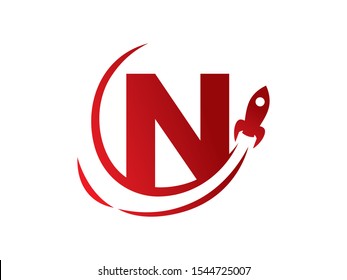 N Letter logo or symbol template design