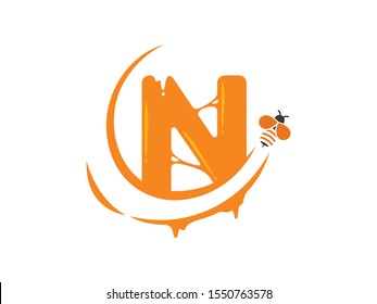 N Letter logo or symbol template design