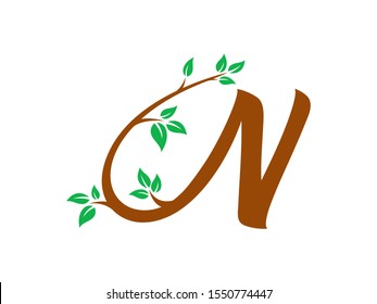 N Letter logo or symbol template design
