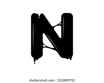 N Letter logo or symbol template design